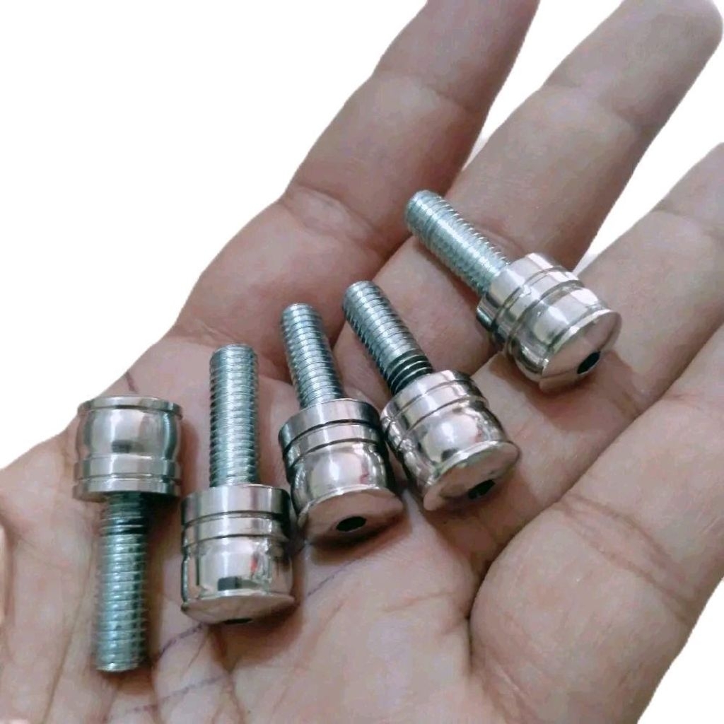 Baut 10 (M6x18) Stainless baut M6 panjang 18milimeter