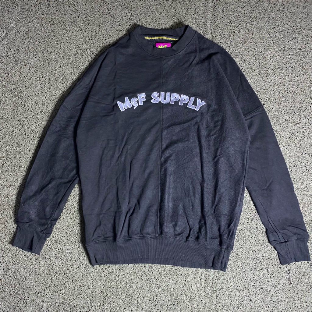 CREWNECK OVERSIZE MCF SUPPLY CO ORIGINAL