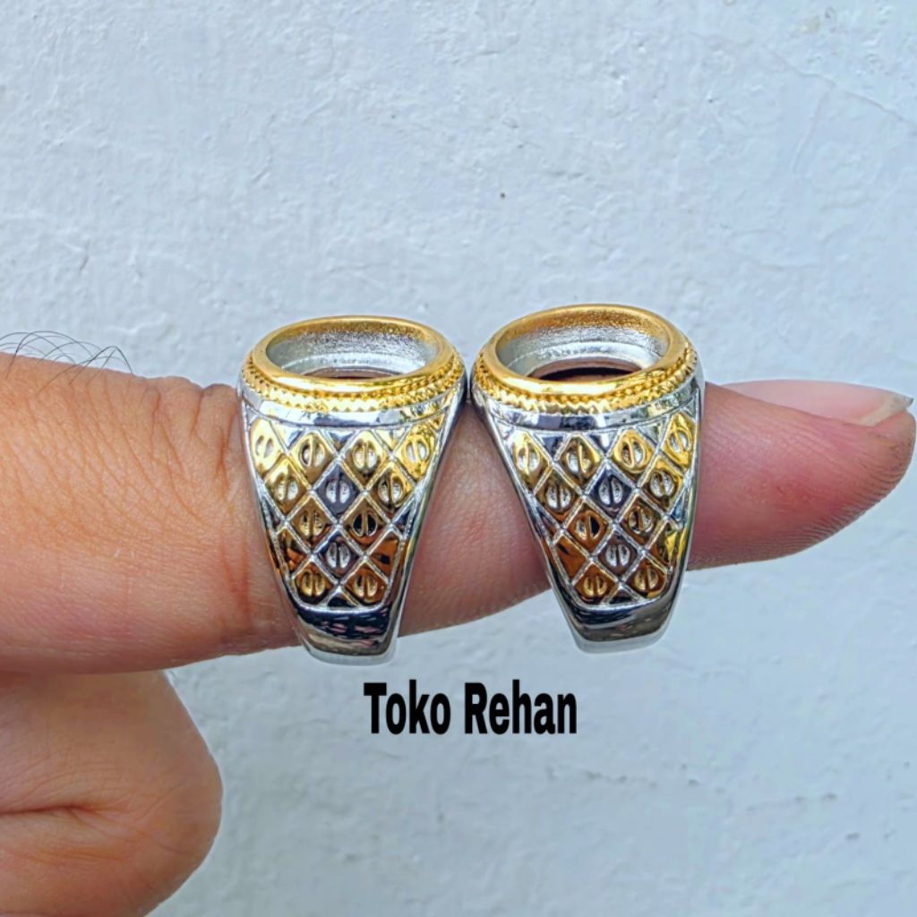Ring Emban Cincin Titanium Super 10x12