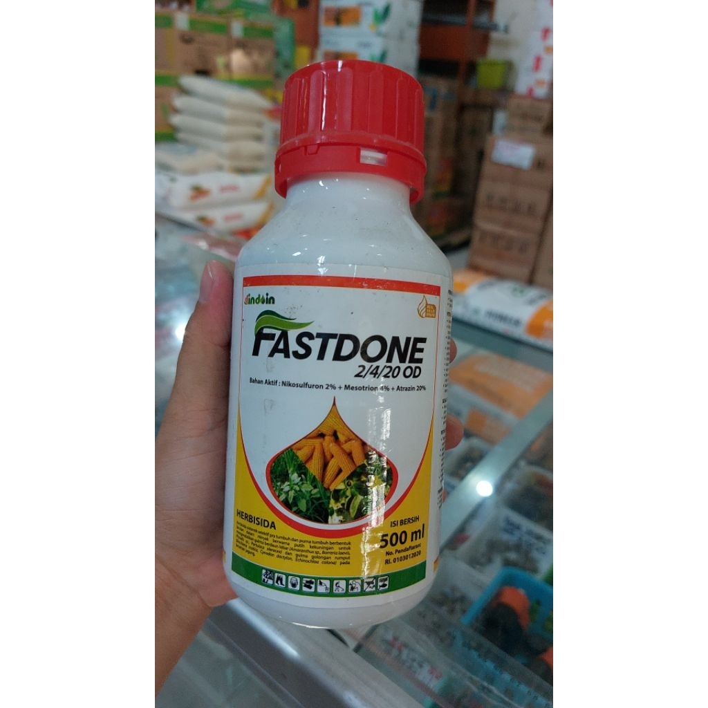 HERBISIDA DI JAGUNG FASTDONE 500ML FREE KAOS
