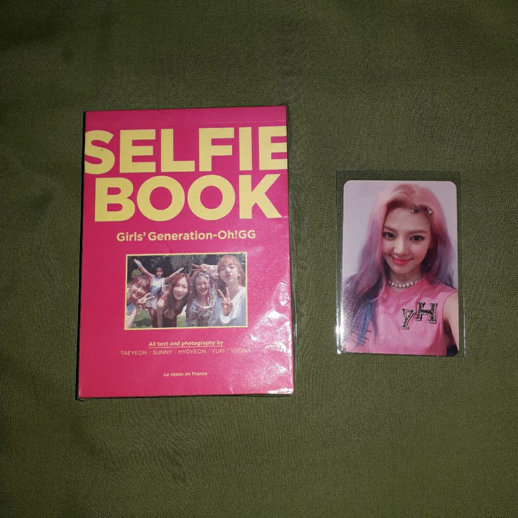 [BACA DESK] WTS SNSD OH GG SELFIE BOOK + HYOYEON PHOTOCARD PC