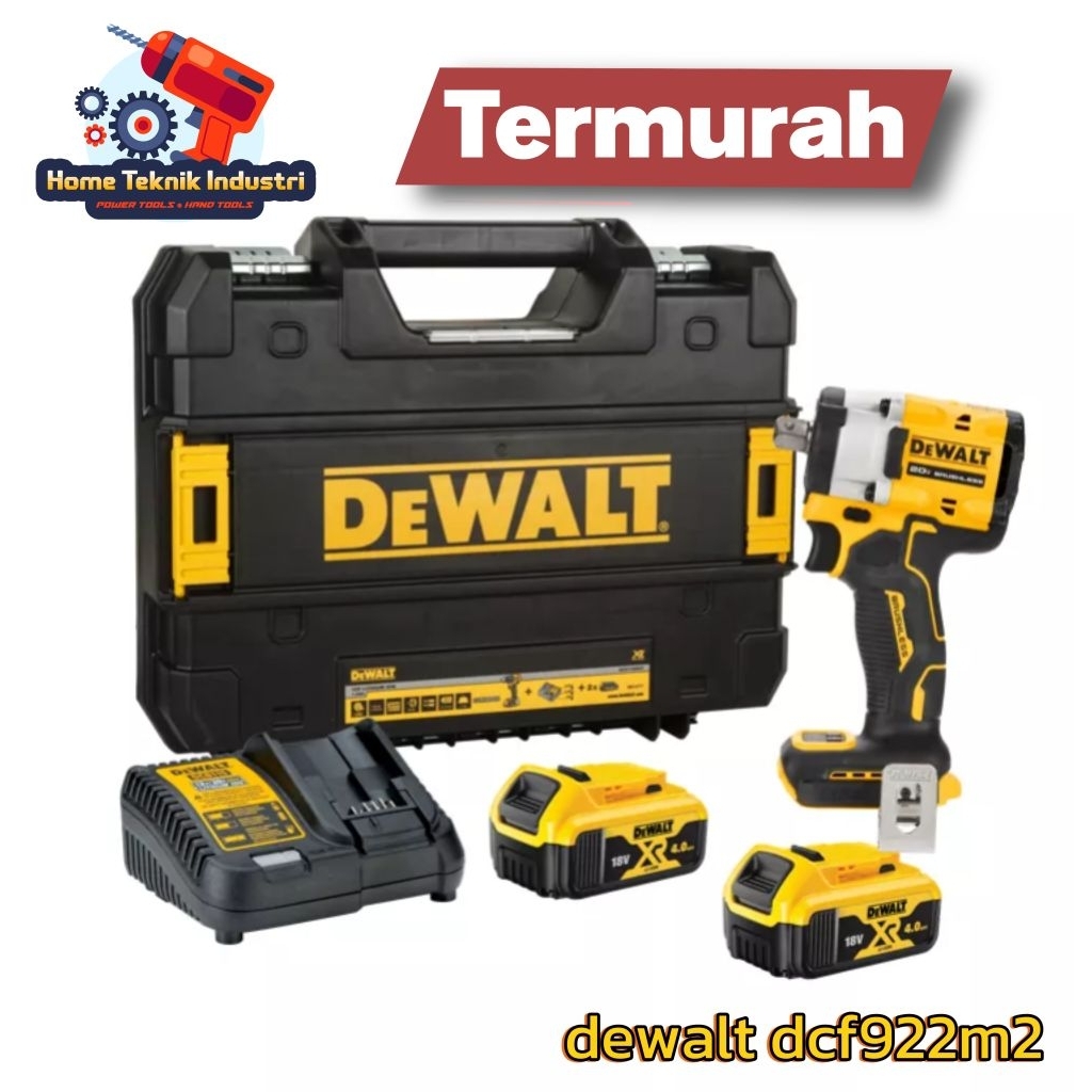 DeWalt ATOMIC DCF922 Cordless Impact Wrench Brushless DEWALT DCF922M2