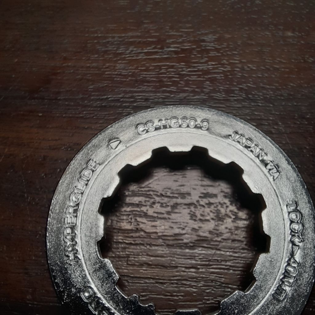 Shimano Sprocket Cassette Lockring CS-HG50-9 9 Speed - Lockring Sprocket 9 Speed Shimano