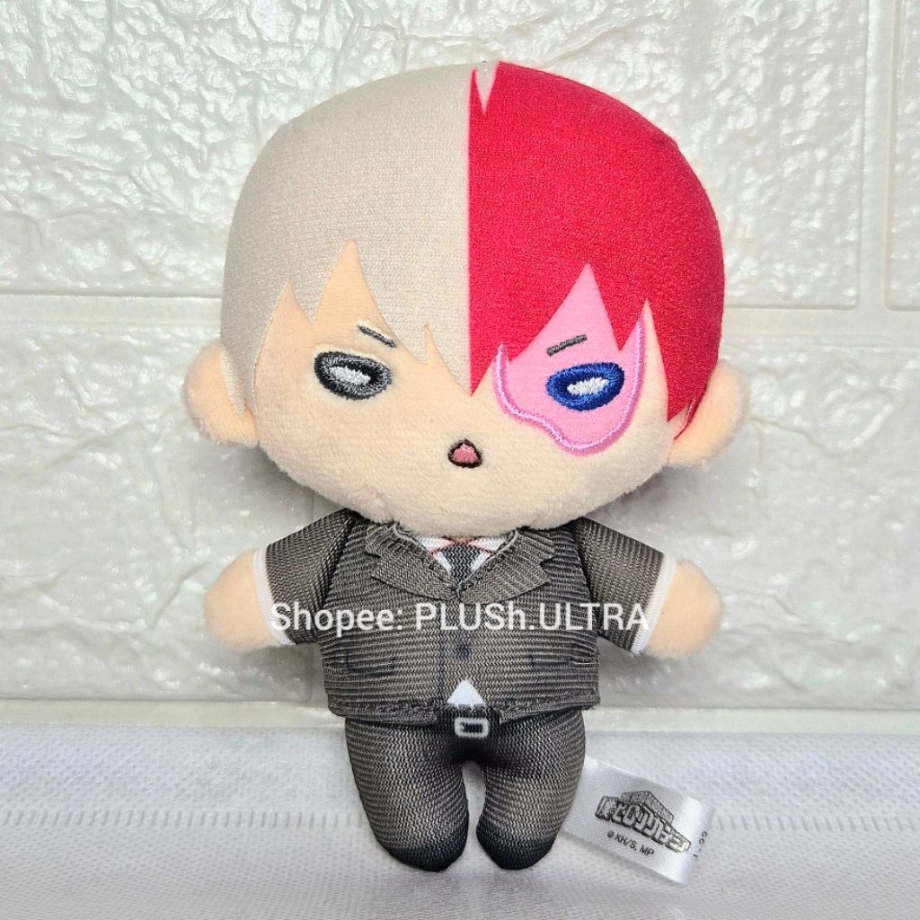Nitotan Shoto Todoroki My Hero Academia MHA BNHA Anime Plush Doll Keychain Gantungan Kunci Ganci Bon