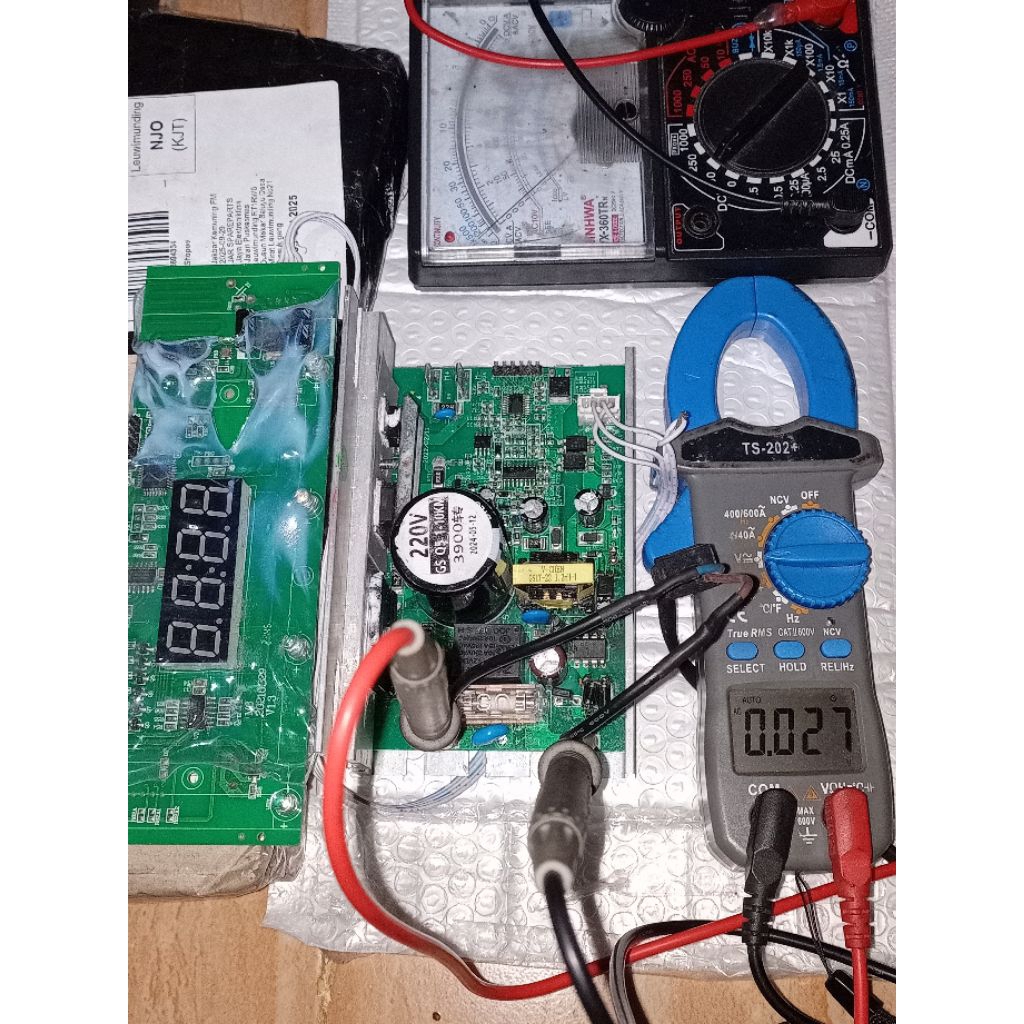 contoh perbaikan modul PCB treadmill TWEN mati total
