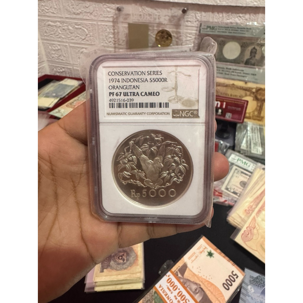Koleksi Koin 5000 Otan NGC Score 67 Ultra Cameo