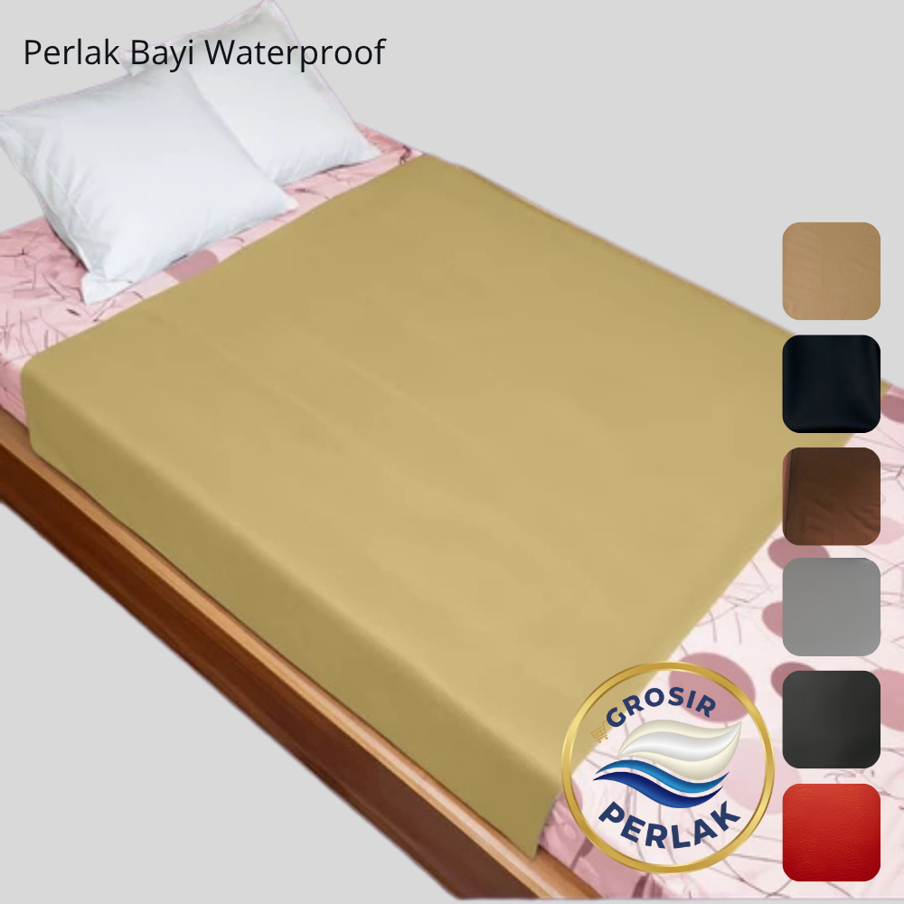 Perlak Kasur Anti Ompol untuk Alas Lansia Dewasa Anak Besar Bayi Tidur / Taplak Meja Tahan Air -