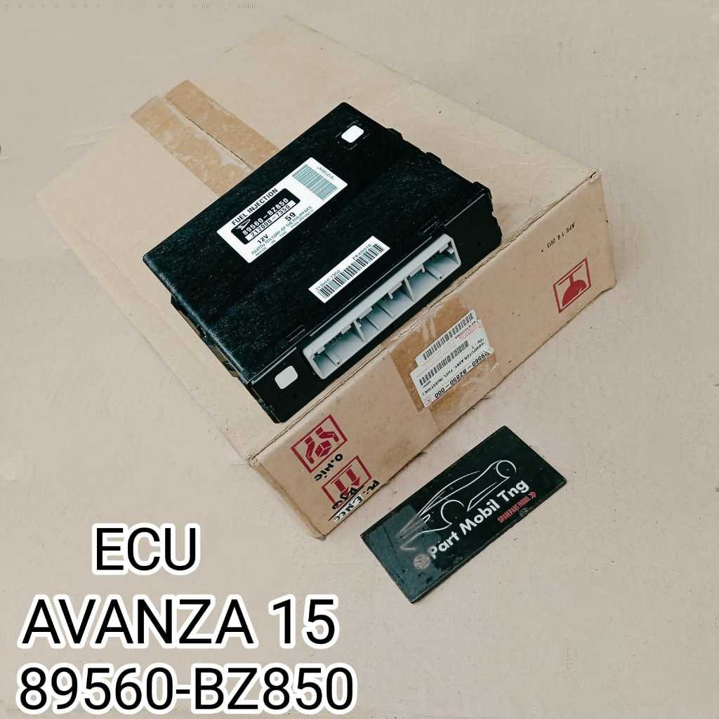 Ecu Ecm Computer Komputer Computer Avanza Veloz 15 1500cc 89560-BZ850 / BZ851 Ori
