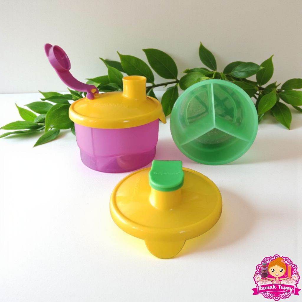 Wadah Tempat Susu Anak Bayi Formula Dispenser Tupperware Tuppy Murah