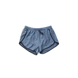 Tracksmith - Tracksmith Women - Van Cortlandt Shorts - Slate Blue/ Black - M
