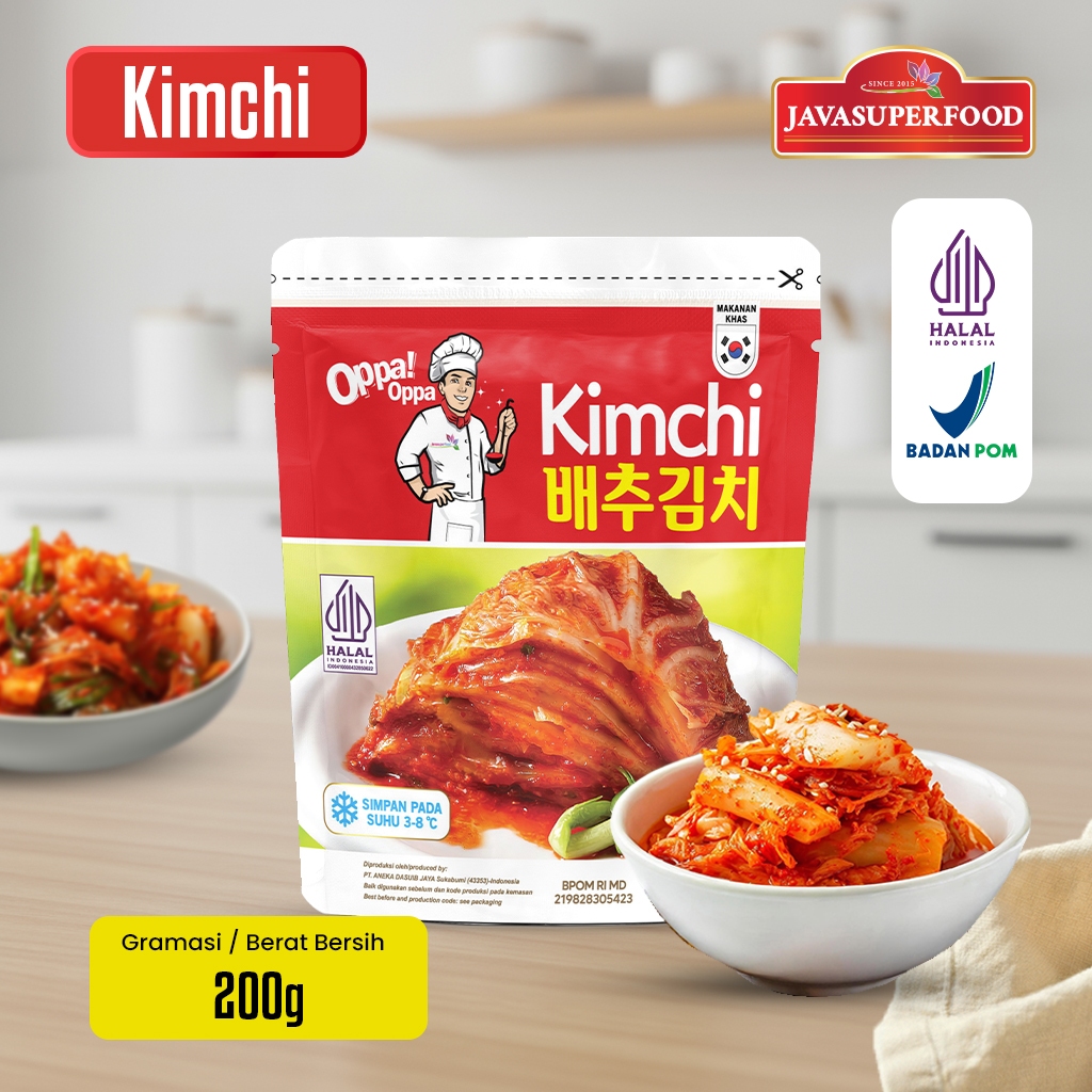 (HALAL) KIMCHI KOREA FRESH / KIMCHI HALAL / KIMCHI 200G / KOREAN KIMCHI