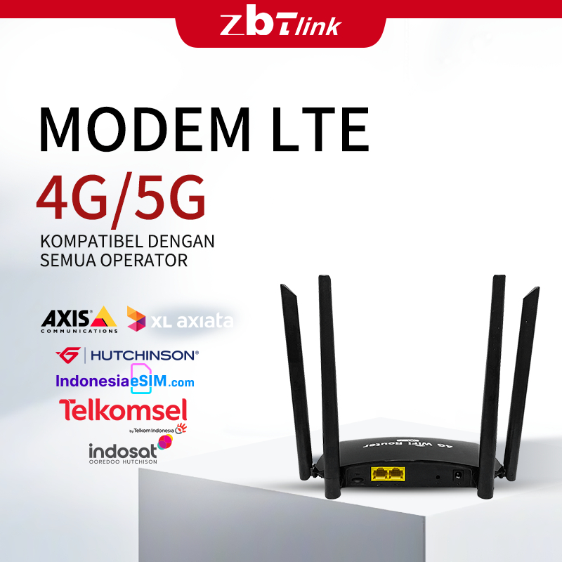 ZBTlink | 500 Mbps | Wireless Router | 4G WiFi Modem | LTE Router | All Operator | SIM Card