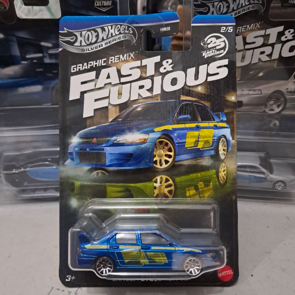 Hot wheels fast and furious lancer evolution 7 graphic remix- Hotwheels lancer evolution 7 fast and 