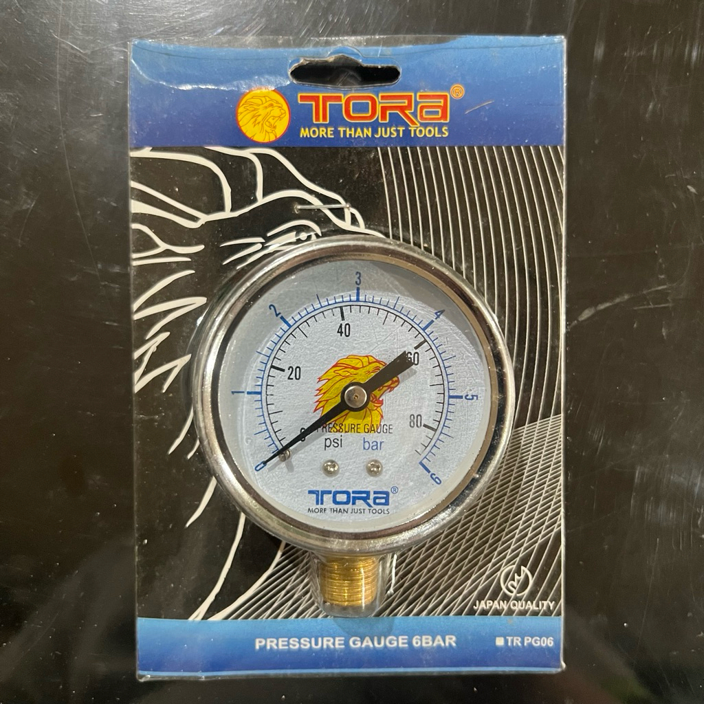 Pressure Gauge 6 BAR TORA