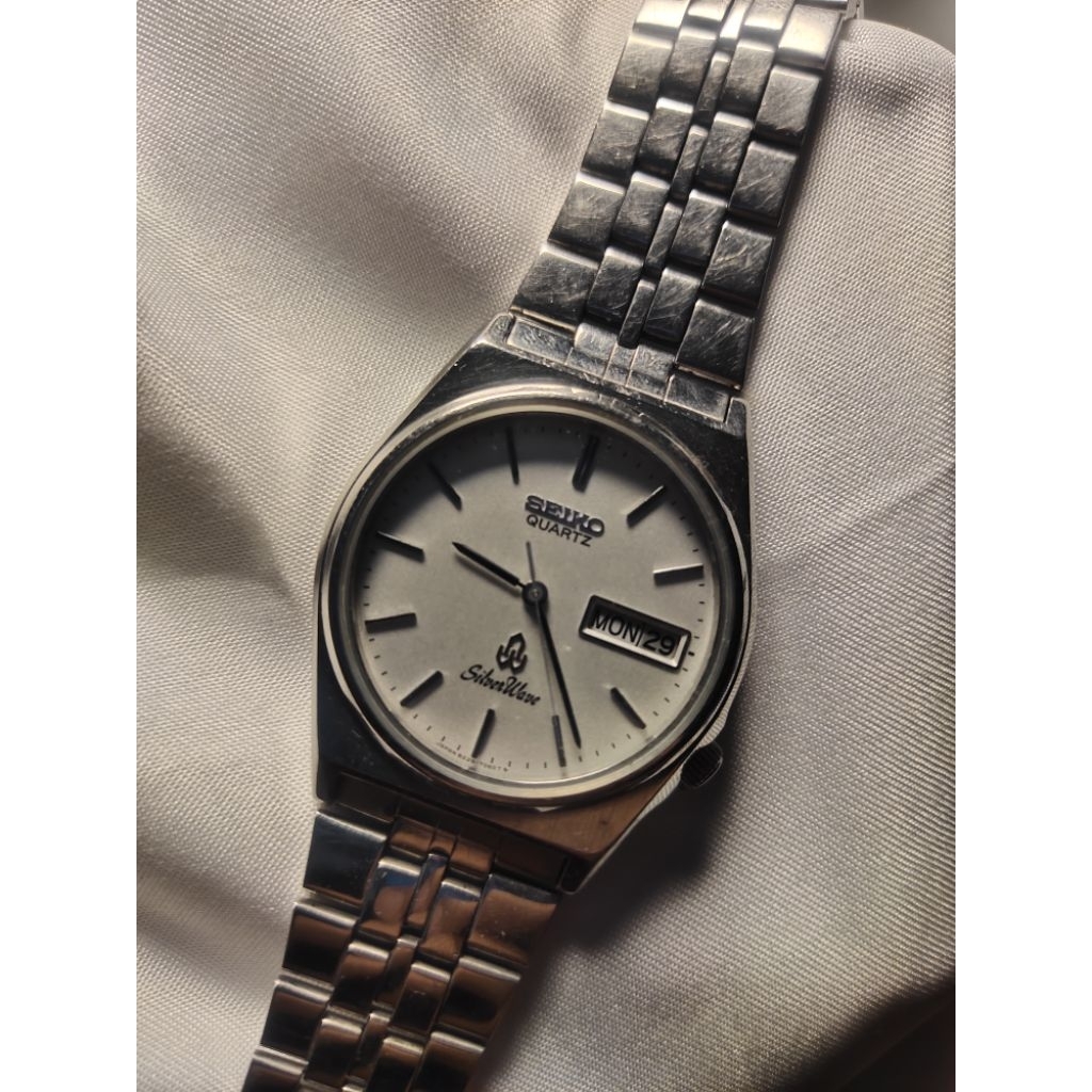 Jam tangan vintage by Seiko SilverWave rare
