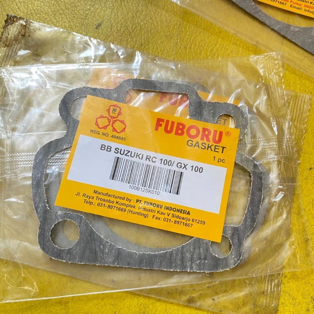 Packing perpak gasket blok Cylinder bawah Suzuki RC110 CRYSTAL TORNADO GS