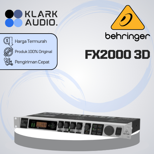 Behringer FX2000 / FX 2000 3D Multi-Effects Processor ORIGINAL