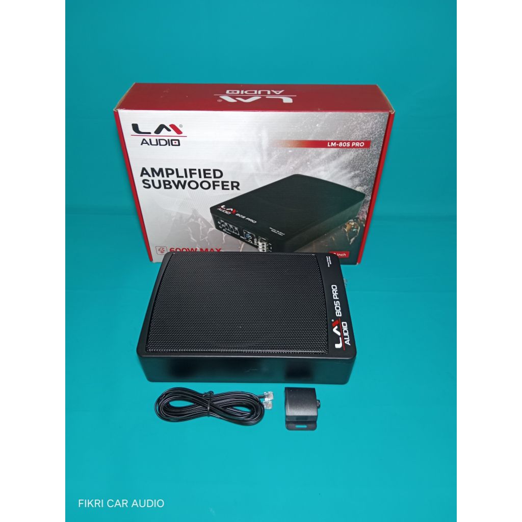 Subwoofer Kolong Aktip Bawah Jox LM AUDIO seri LM-80S PRO 600Watt Audio Mobil