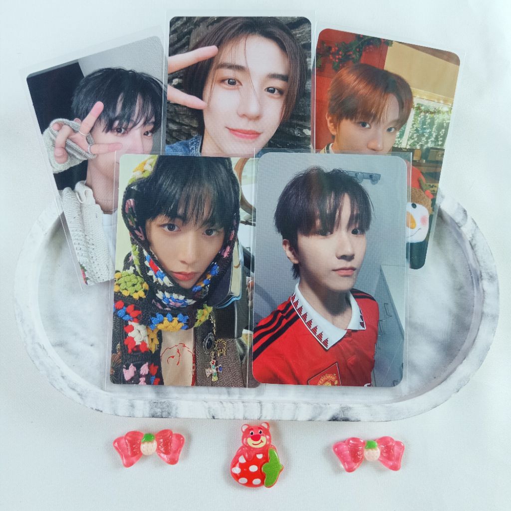 [BACA DESKRIPSI] WTS AAB PC TAESAN WOONHAK LEEHAN JAEHYUN BOYNEXTDOOR OFFICIAL BROADCAST SETRIKA EMY