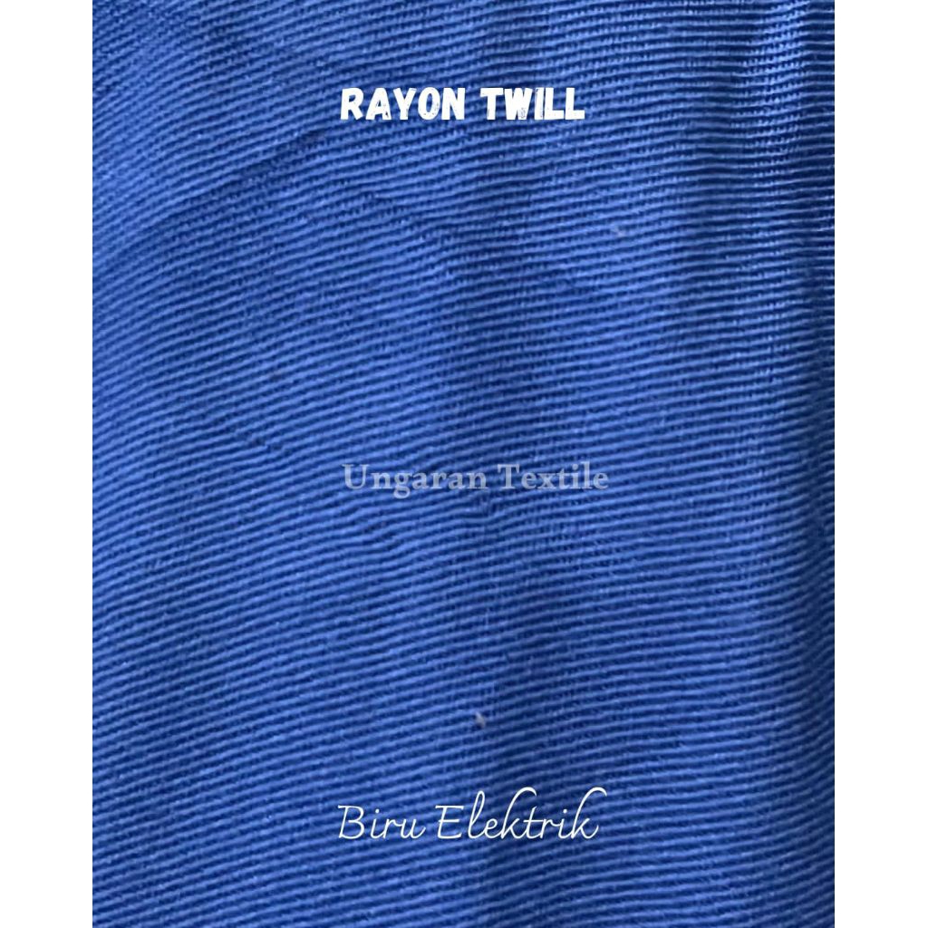 Rayon Twill Premium / Rayon Twill Meteran