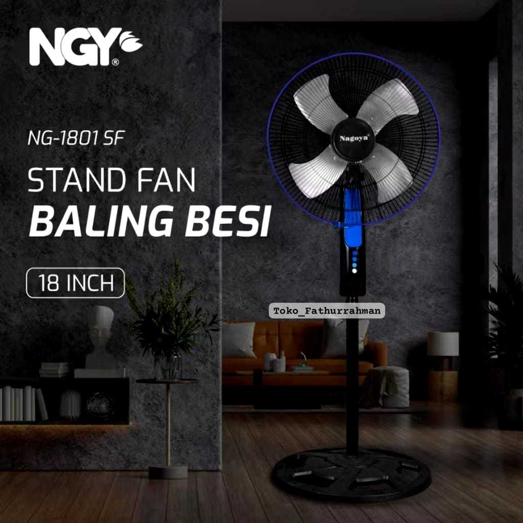 NAGOYA Standfan 18” / Kipas Angin Berdiri 18” | NG-1801 BATAM