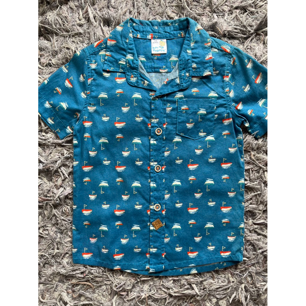 Preloved Kemeja anak Baby Popeye