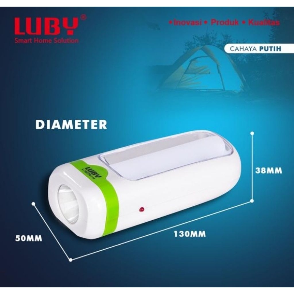 emergency senter Luby charger