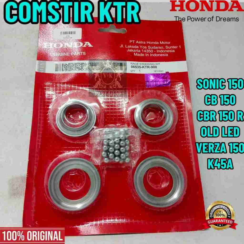 KOMSTIR HONDA KODE (06535-KTR-900) ASLI ORIGINAL PRESISI COMSTIR SONIC CB CBR 150 R Old LED ORIGINAL