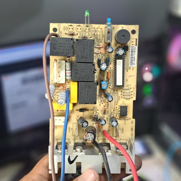 Mesin UPS Prolink PRO700V 700 VA - Modul PCB Ups Prolink - Copotan Normal