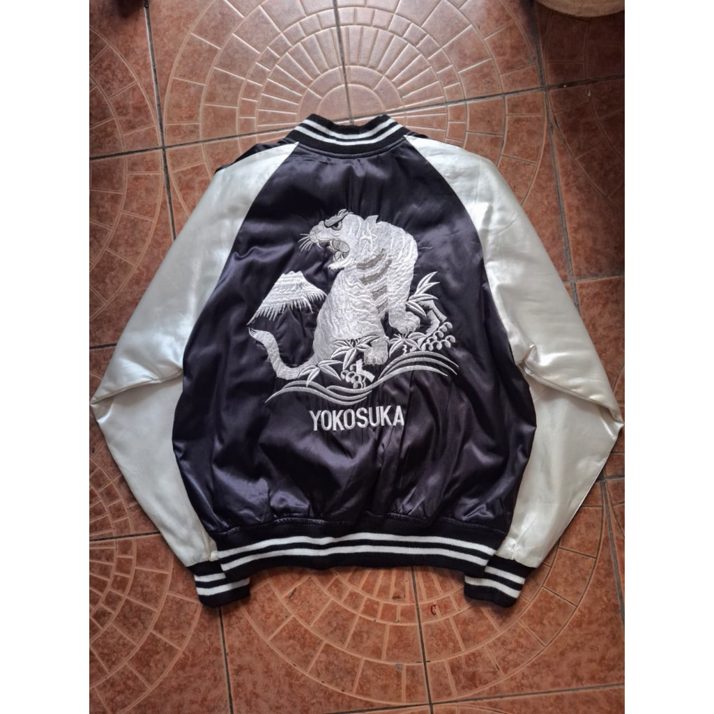 Jaket Sukajan Yokosuka Tiger Souvenir