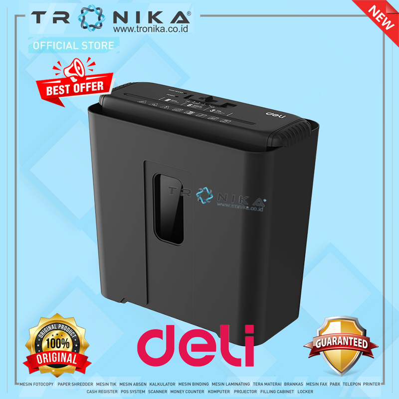 MESIN PENGHANCUR KERTAS DELI ET102SC