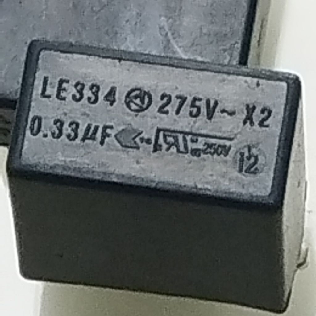 Capasitor LE334 275V X2 0.33UF