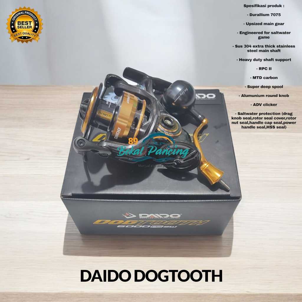 Reel Daido Dogtooth Saltwater / Reel Pancing Daido
