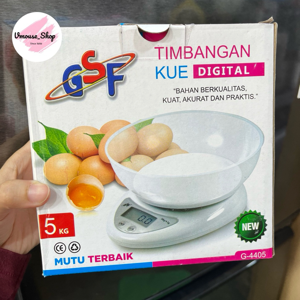 TIMBANGAN DIGITAL GSF 5KG - TIMBANGAN KUE 5KG - TIMBANGAN DIGITAL MURAH PALEMBANG - TIMBANGAN KUE DI