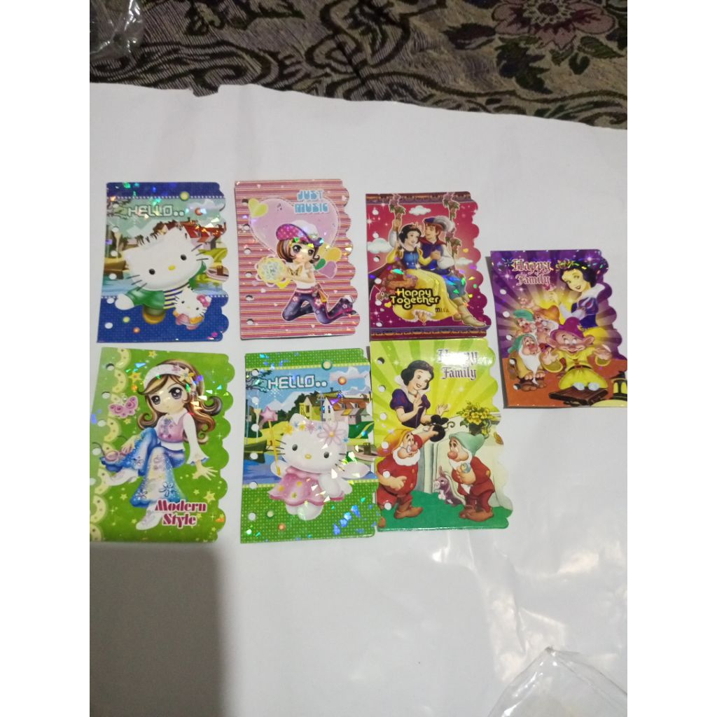 BORONGAN KERTAS BINDER JADUL A7