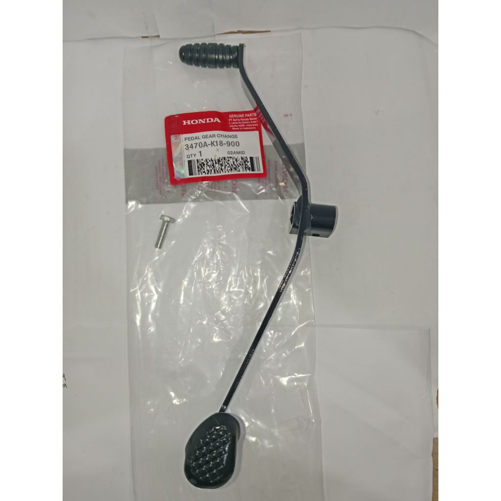 PEDAL OPERAN GIGI PERSNELING VERZA MEGAPRO MONOSHOCK KODE PART (3470A K18 900)