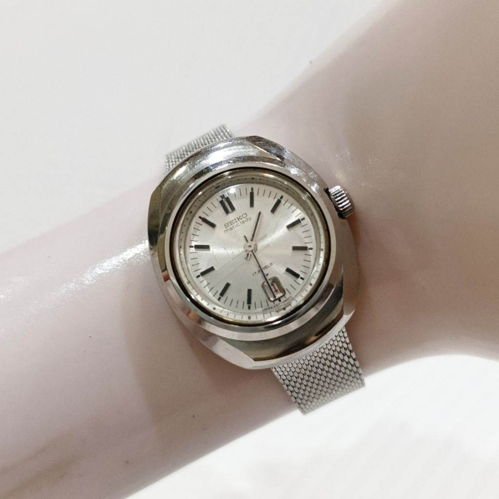 Jam Tangan Seiko Vintage Matic Lady 2517-0520 Automatic Watch Women Ladies Wanita Cewek Original