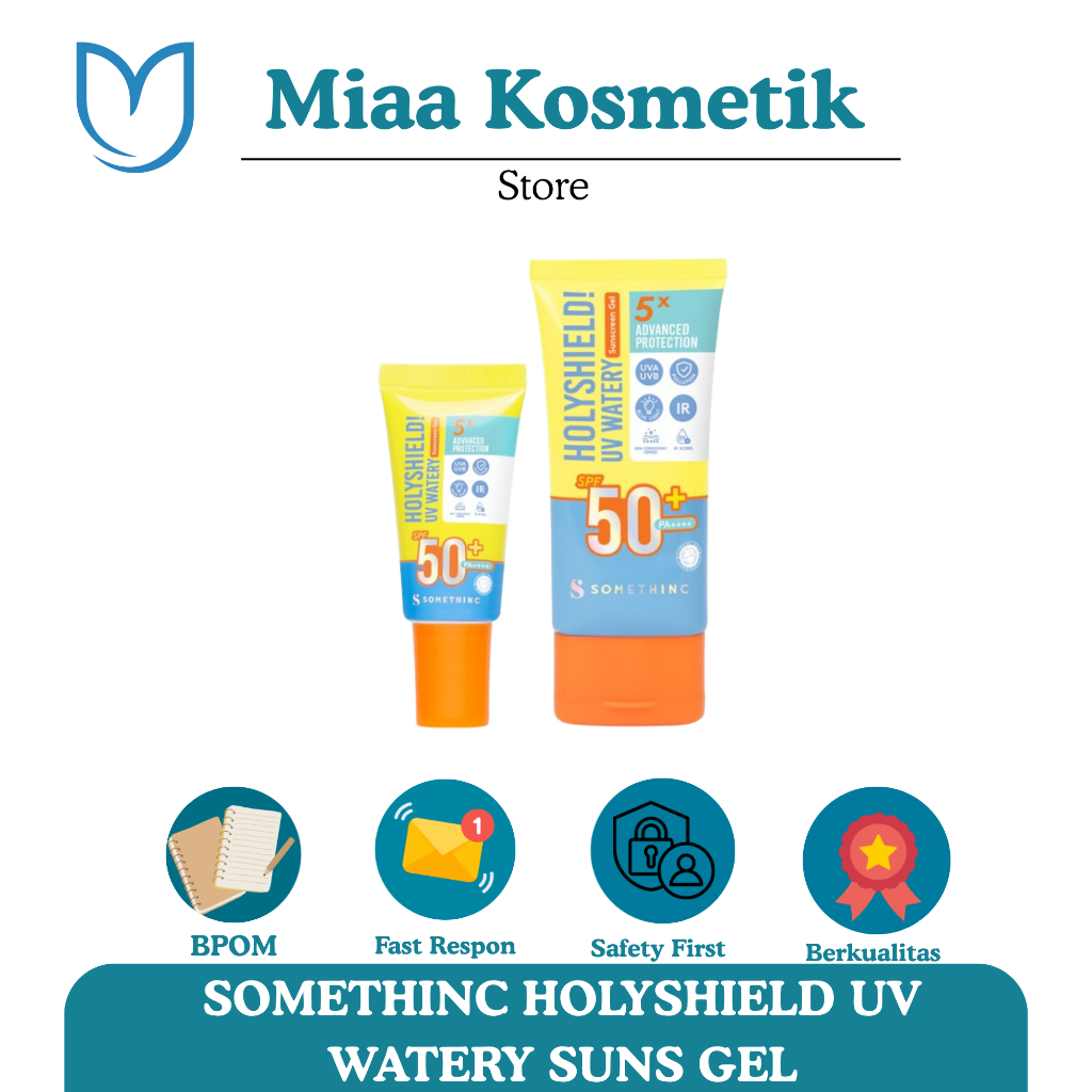 SOMETHINC HOLYSHIELD UV WATERY SUNSCREEN GEL SPF50 / SOMETHINC HOLYSHIELD SUNSCREEN