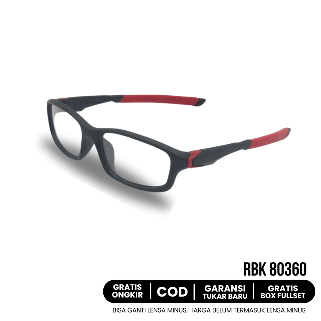 new frame kacamata minus photocromic bluecromic blueray  type REBOOK003 super 80360 bisa buat kacama