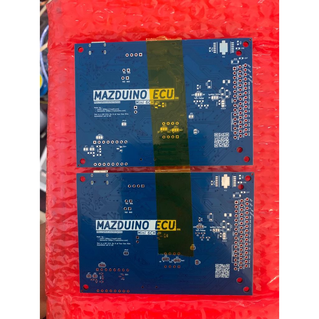 Mazduino rusEFI & Speeduino Rakit Sebagian