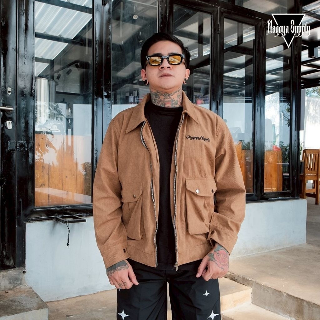 Jaket pria boxxy corduroy original nagoya supply - jaket corduroy