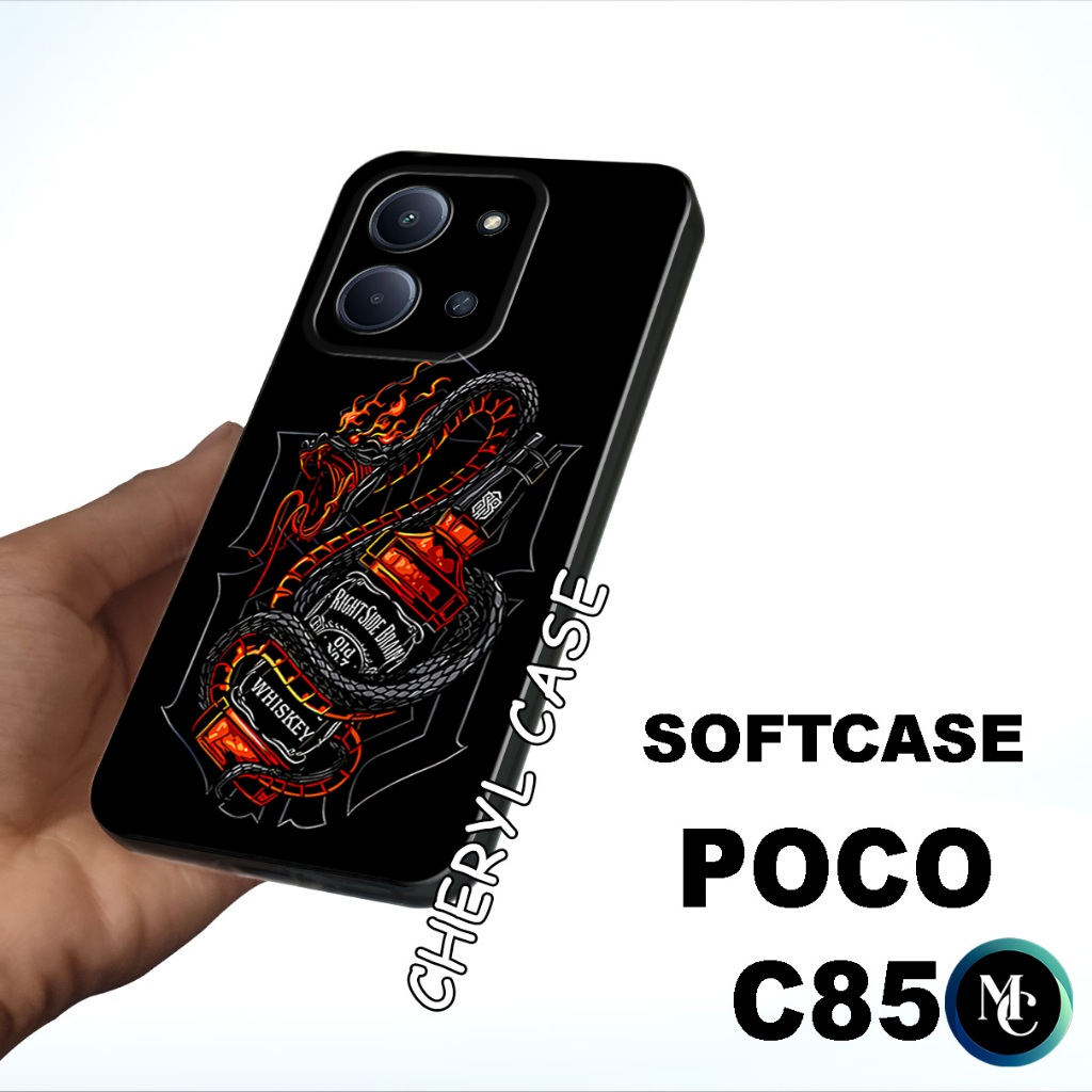 case karet untuk Hp POCO C85/CC38/softcase POCO C85/casing POCO C85/case handphone