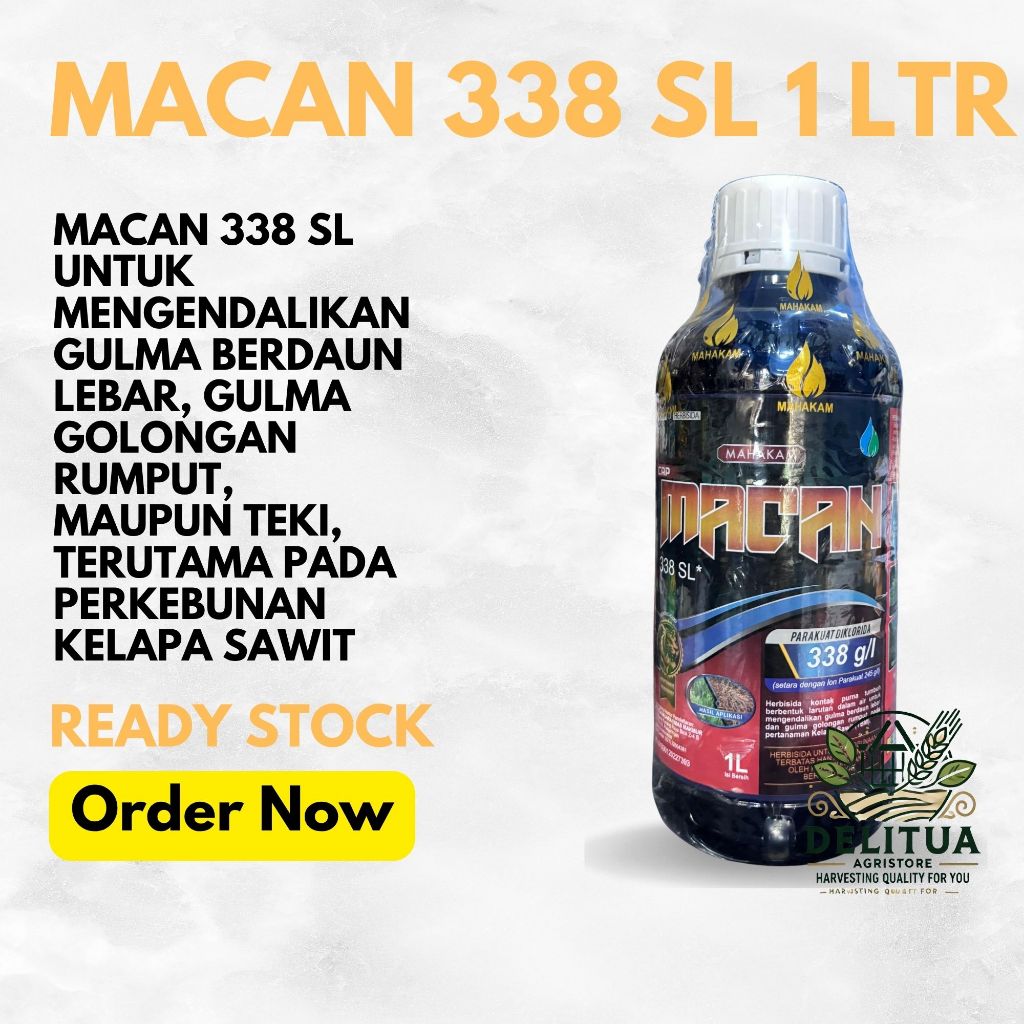 HERBISIDA CAP MACAN 330 SL 1LITER