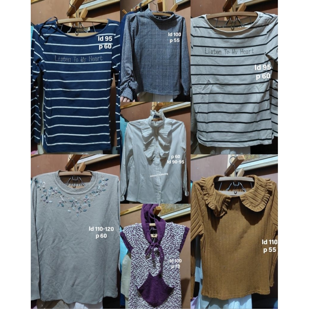 Preloved Baju SERBA 10 RIBU