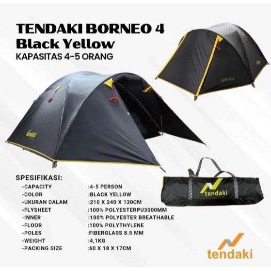 Tenda Tendaki Borneo 4