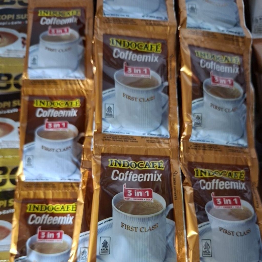 KOPI INDOCAFE MIX/renceng ISI 10