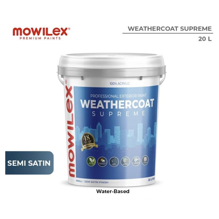 MOWILEX WEATHERCOAT SUPREME 9904 TWILIGHT - 20 LT
