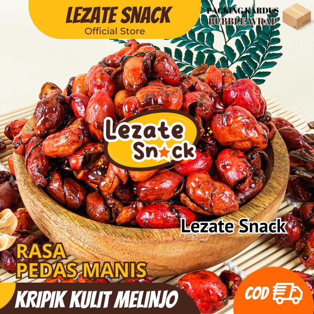 KULIT MELINJO PEDAS MANIS 250gr / MELINJO MOTO MALING / MELINJO BALADO MLINJO MANIS KILOAN NY SIO