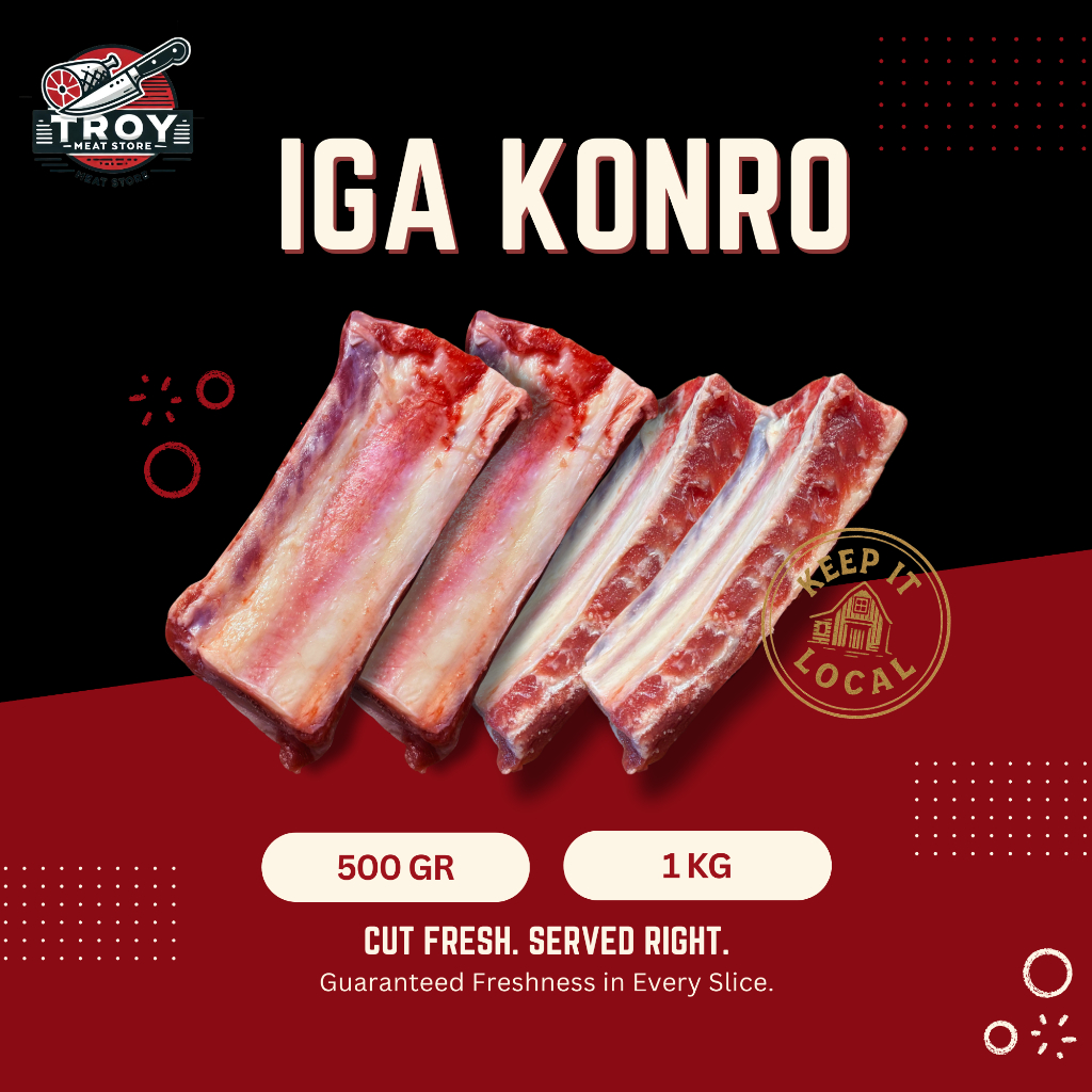 Iga Sapi Konro Besar 1 Kg | Iga Bakar