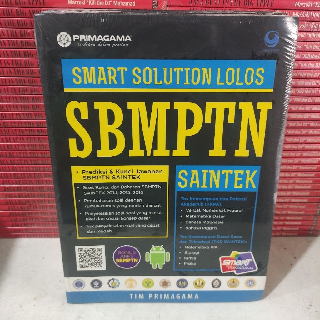 BUKU MURAH : SMART SOLUTION LOLOS SBMPTN SAINTEK